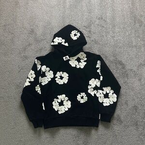 Denim Tears Black Hoodie S